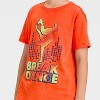 Boys' Short Sleeve 'Break Dance' Graphic T-Shirt - Cat & Jack™ Orange - image 2 of 4