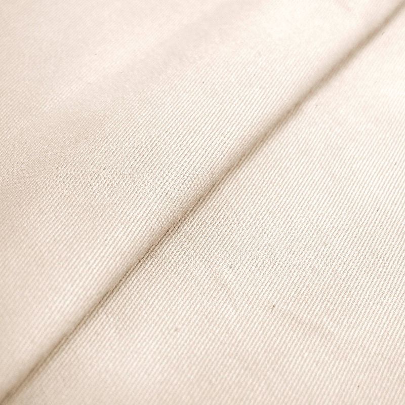 Fanie French Seam Slipcover Bed in Cotton Twill - Threshold™, 4 of 5