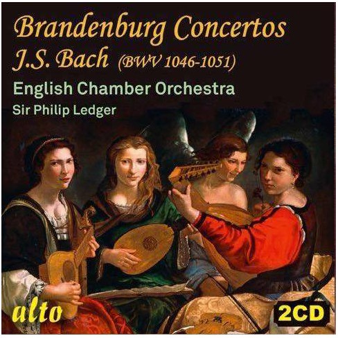 English Chamber Orchestra Bach Brandenburg Concertos Bwv 1046 51 Cd Target