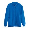 Collections Etc Full Snap Front Fleece Jacket with Side Pockets - 3 of 4