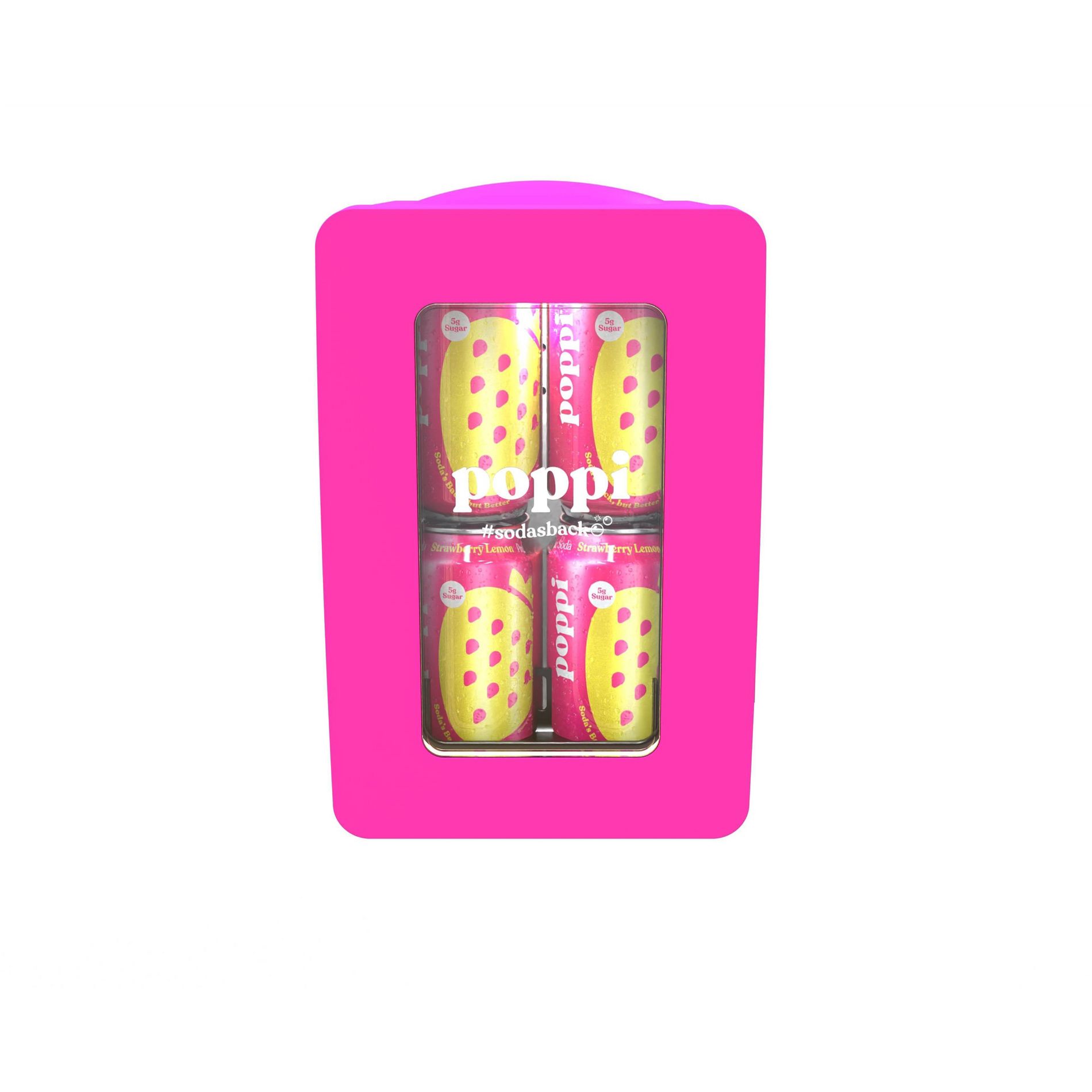 Frigidaire Poppi 8 Can Light Up Mini Dorm Fridge Cooler