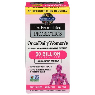 Garden of Life Probiotics Dr. Formulated Probiotics Once Daily Women's 50 Billion Cfu Capsule 30ct