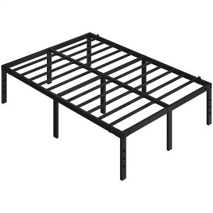 Yaheetech Metal Platform Bed Frame with Heavy Duty Steel Slat Support and Underbed Storage Space - 1 of 4