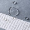 CAVINAS 36x72" Shower Curtain with 3M Treatment, Machine-Washable Fabric, Dark Blue, 1 PCS - 4 of 4
