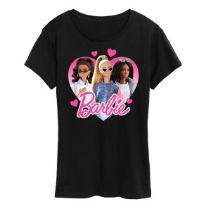 Women's - Barbie - Valentine's Day Short Sleeve Graphic T-Shirt - 1 of 4