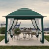 YARDSIGHT 11x11 Pop Up Gazebo Tent with Mosquito Netting – Quick Set Up, Water-Resistant Outdoor Canopy for Patio, Garden, Backyard - 2 of 4