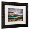 Trademark Fine Art Pierre Leclerc Moody Peyto Lake Matted Framed Art - 3 of 4