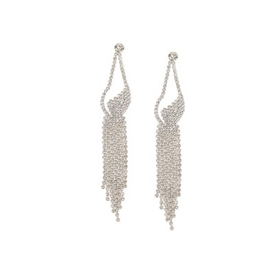 SOHI Women's Bling Drop Earrings