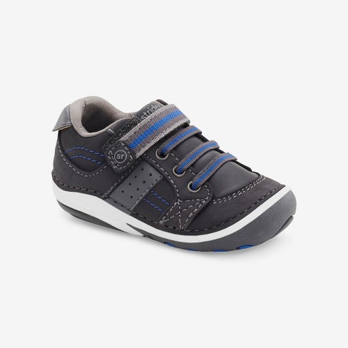 Stride Rite Artie Kid s First Walking Sneaker 4.5 Grey Target