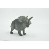 Collectible Wildlife Gifts | Triceratops, Ceratopsian, Dinosaur, Cretaceous, High Quality, Hand Painted, Rubber, Model,  Toy, Gift,  6"   RI20 B166 - 4 of 4