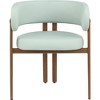 Meridian Furniture,Gideon Vegan Leather Dining Chair, Set of 2 - 3 of 4