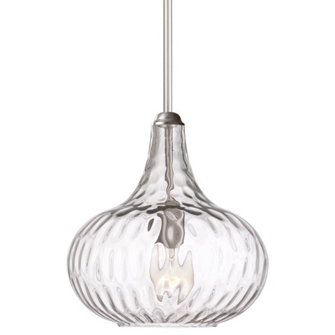 Lanros Industrial Mini Pendant Lighting With Handblown Clear