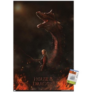 Trends International House of the Dragon - Daemon Dragon One Sheet Unframed Wall Poster Prints - 1 of 4