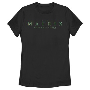 Women's The Matrix Resurrections Logo T-Shirt - 1 of 4
