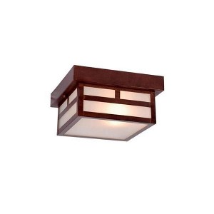 Acclaim Lighting Artisan 1 - Light Flush Mount in  Architectural Bronze - 1 of 1