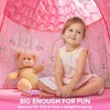 Joyfy Princess Play Tent for Girls, Pop Up Play Tent Play House for Kids Indoor Outdoor Play,  Todders Large Castle Playhouse Tent for Girls Age 1+ - 2 of 4