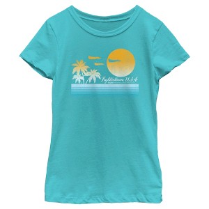 Girl's Top Gun Fightertown, USA T-Shirt - 1 of 4