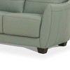 Acme Furniture 57" Valeria Sofa Watery Leather: No Assembly, Wood Frame, Foam Cushions, Seats Four - 2 of 4