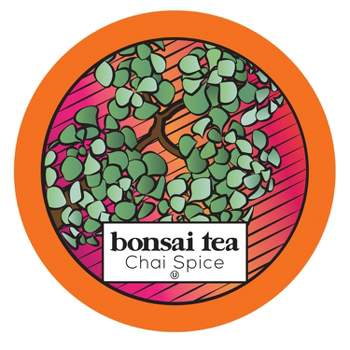 Bonsai Tea Co. Tea Pods, Compatible with 2.0 Keurig K Cup Brewers, Chai Spice, 100 Count