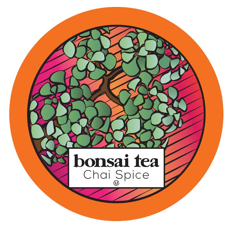 Bonsai Tea Co. Tea Pods, Compatible with 2.0 Keurig K Cup Brewers, Chai Spice, 100 Count, 1 of 6