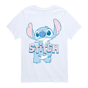 Boys' - Disney - Stitch Pastel Oversized Short Sleeve Graphic T-Shirt - 1 of 4