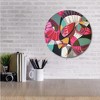 Courtside Market Global Wonders Photography Collection, Colorful Leaves II Statement Piece Wood Décor - 2 of 4