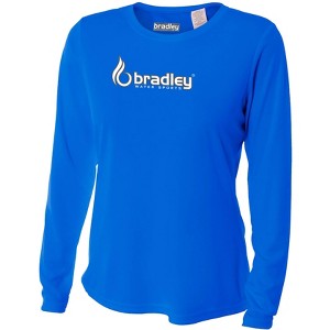 Bradley Women's Long Sleeve Rash Guard Surf Comfortable Performance Swim Shirt - 1 of 4