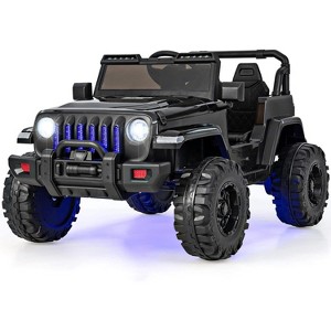 Costway Kids Ride on Truck 12V Battery Powered Ride on Car 2-Seat  with 2.4G Parental Remote Control - 1 of 4