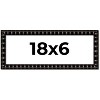 PosterPalooza | 18x6 Bamboo Picture Frame, UV Acrylic, 4 Finishes - Brown, Black, Gold, and Natural - 2 of 4