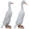 Northlight Ducks Outdoor Garden Statues - 17.25" - Set of 2 - 4 of 4