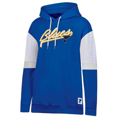 Nhl St. Louis Blues Men's Hooded Sweatshirt With Lace : Target