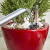 Maggift Planters Smart Self-watering Planter Pot for Indoor and Outdoor Round Cone, Garden Decor, Decorative Plant Pots, Balcony, Red 3"*11"*11" - 2 of 4