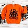 Simply Sage Market Women's Graphic Sweatshirt Howdy Pumpkin Checkered - 3 of 4
