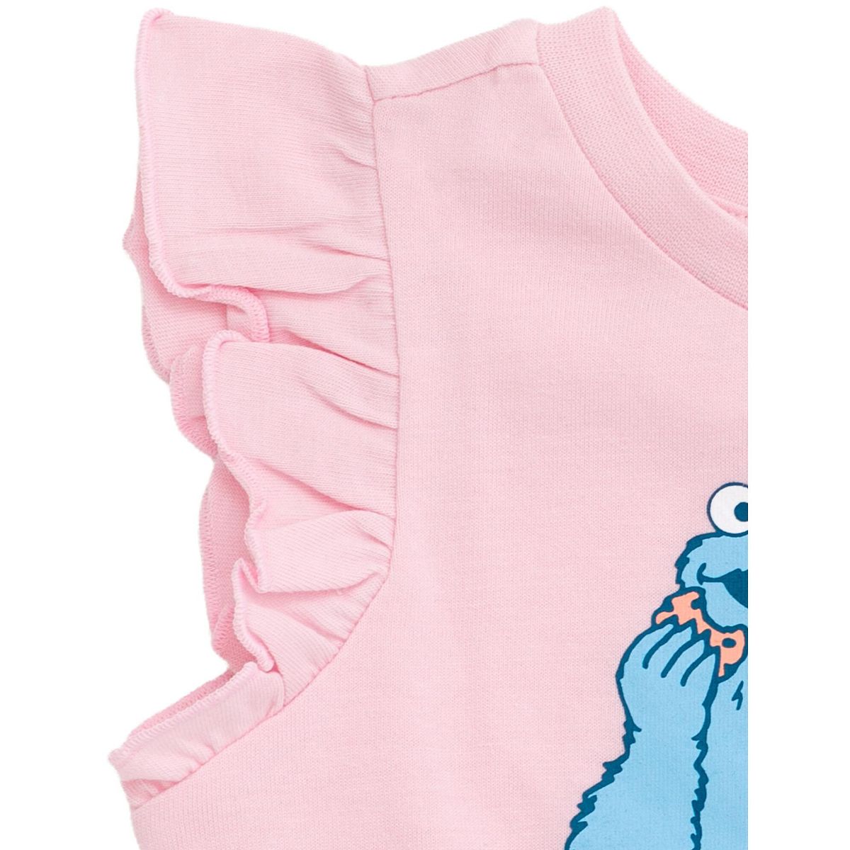 Sesame Street Baby Girls Tank Top and Satin Skirt Outfit Set Infant - thumbnail 7