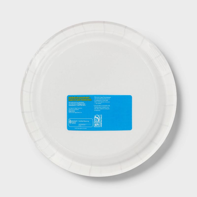 Disposable Paper Plates 10&#34; - Colorful Waves - 24ct - up &#38; up&#8482;, 3 of 4