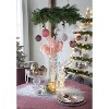 Dexmalle Set of 6 Pink Glass Decorative Hanging Ball Christmas Tree Ornaments - 4 of 4