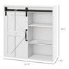 NicBex Bathroom Wall Mount Storage Cabinet Medicine Cabinet with Adjustable Door - 3 of 4