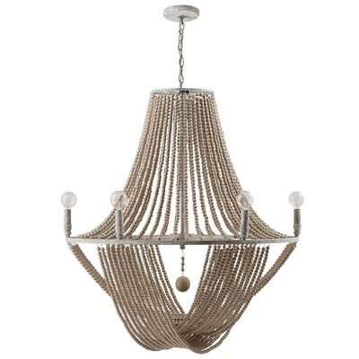 Capital Lighting Kayla 6 - Light Chandelier in  Mystic Sand