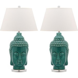 Serenty Buddha Table Lamp - 31 Inch Height - LIT4162 - Safavieh - 1 of 4
