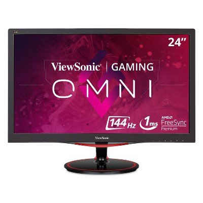 Viewsonic Omni Vx2458 Mhd 24 Inch 1080p 1ms 144hz Gaming Monitor With Freesync Premium Flicker Free And Blue Light Filter Hdmi And Displayport Target