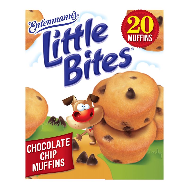 Entenmann&#39;s Little Bites Chocolate Chip Muffins - 8.25oz, 1 of 13