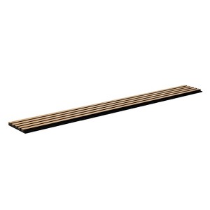 VEVOR Wood Slat Acoustic Panels, 7.9 x 94.5 inch, MDF Accent Wooden Wall Panels for Modern Interior Wall Decor, Faux Wood Wall Board Panels ,Wood - 1 of 4