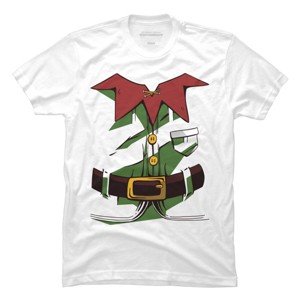 Men's Design By Humans Papa Elf Christmas Shirt Papa Elf Shirt for Men Papa Elf By rasok T-Shirt - 1 of 4