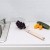 Home Basics Stainless Steel Strainer with Wooden Handle - image 4 of 4