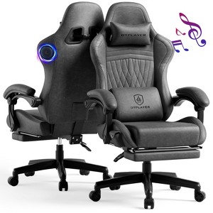 GTPLAYER ACE-Pro Gaming Chair with Speakers, Video Game Chair with Footrest - 1 of 4