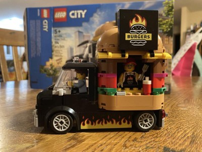 Lego City Burger Truck Toy Building Set, Pretend Play Toy 60404 : Target