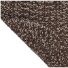 22" x 40" Chenille Tweed Collection Dove & Chesnut Reversible Indoor Area Utility Oval Rug - Better Trends - 3 of 4