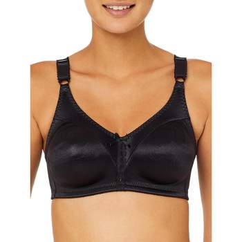Smart & Sexy Women's Comfort Cotton Scoop Neck Unlined Underwire Bra Black  Hue 36B