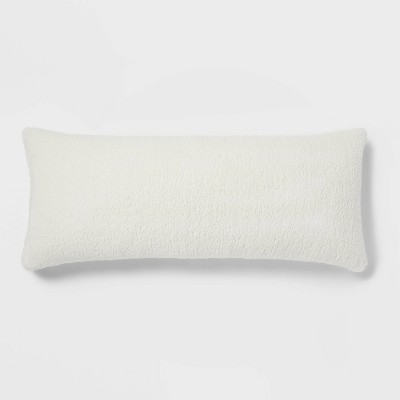 Sherpa Body Pillow Cream - Room Essentials™