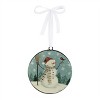 Snowman Disc Ornament (2 Sided) - 2 of 4